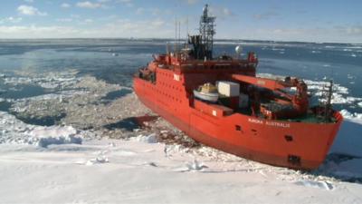 File image of the Aurora Australis