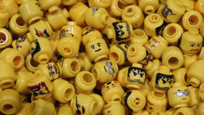 Lego figure head