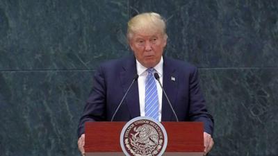 Donald Trump in Mexico City