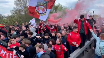 Wrexham fans