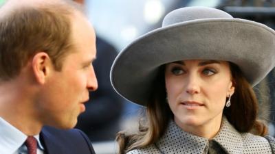 Prince William and the Duchess of Cambridge