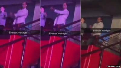 Roberto Martinez dancing