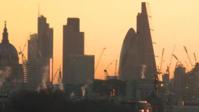 City of London skyline