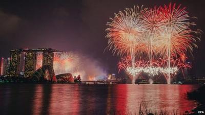 Singapore skyline