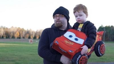 Father and son in Lewiston