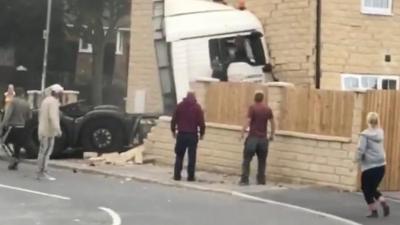 Lorry crash