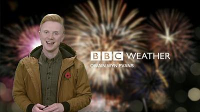 Owain Wyn Evans, Weather Presenter