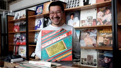 Batbold "Boldoo" Bavuu - record shop owner in Ulan Bator