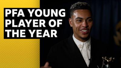 Morgan Rogers wins PFA Young Player of the Year award