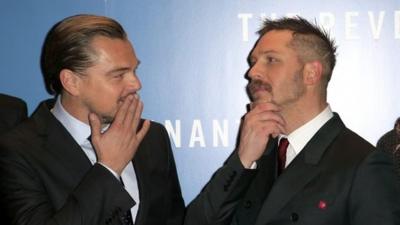 Leonardo DiCaprio and Tom Hardy