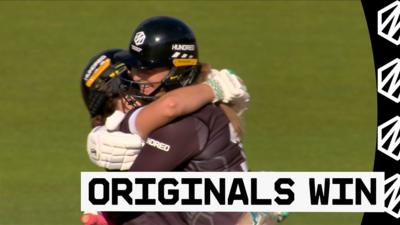 Manchester Originals win by five wickets