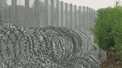 Hungary's border fence