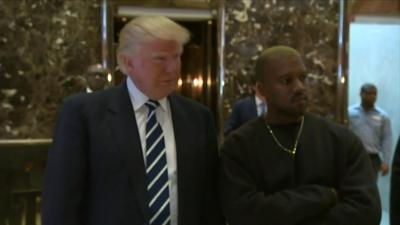 Trump and Kanye