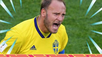 Sweden's Andreas Granqvist