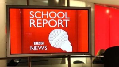 School Report logo