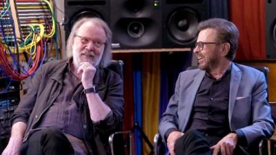 Benny Andersson and Bjorn Ulvaeus