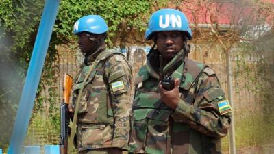 UN peacekeepers in Sudan