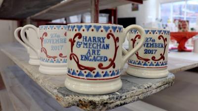 Special mugs made in Stoke-on-Trent