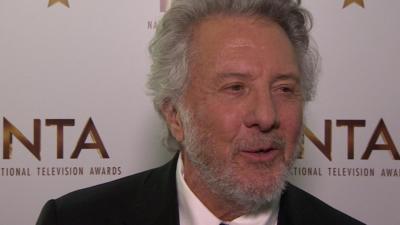 Actor Dustin Hoffman at the National Television Awards in London on 20th January 2016.