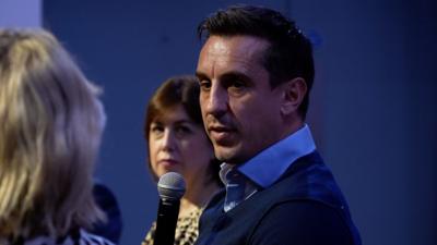 Former England footballer Gary Neville