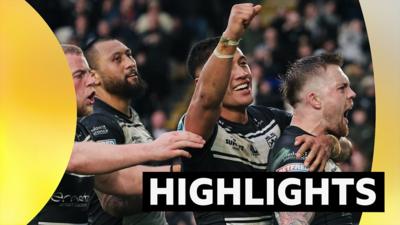 Hull FC beat London highlights graphic