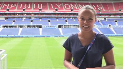 Leah at Stade de Lyon