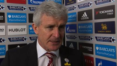 Stoke City manager Mark Hughes