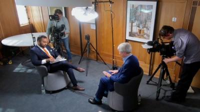 Amol Rajan talks to the BBC's Director General