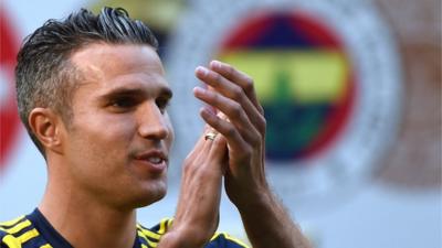 Fenerbahce's Robin van Persie says he belongs at highest level