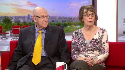 Leon Bernicoff on BBC Breakfast in 2013