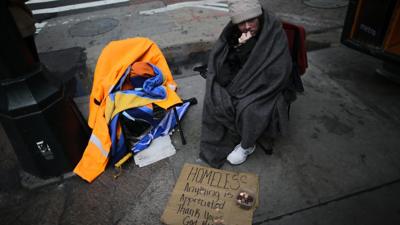 Homeless person