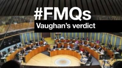 First Minister's Questions: Vaughan's verdict