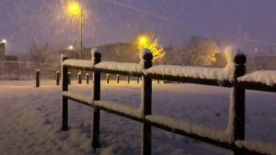 Snow in Londonderry