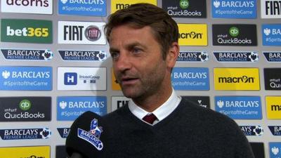 Tim Sherwood was disappointed that his side weren't awarded a second penalty