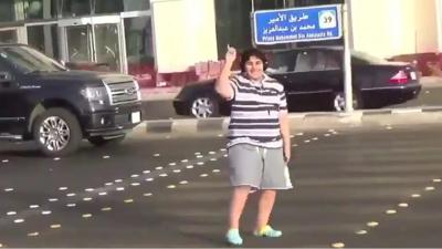 Saudi Arabia dancing boy