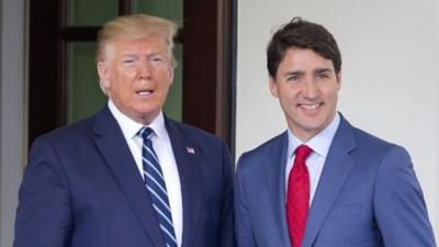 President Trump said he would do "anything" to help Canada in its rift with China.