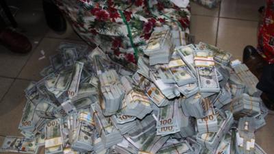 Cash found by authorities in Lagos