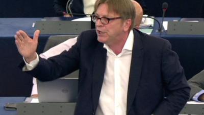 Liberal MEP Guy Verhofstadt