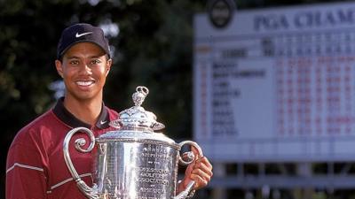 Tiger Woods wins in 1999