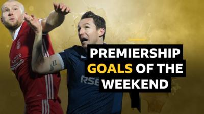 Goals of the weekend graphic