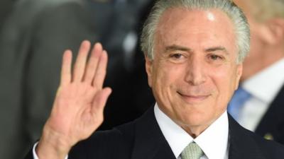 Acting Brazil President Michel Temer