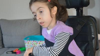 Watch: Sophija with her new chair