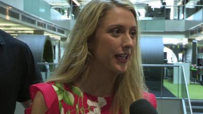 Laura Trott answers questions from Newsround viewers