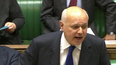 Work and Pensions Secretary Iain Duncan Smith