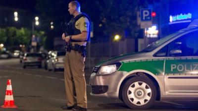 Policeman in Ansbach