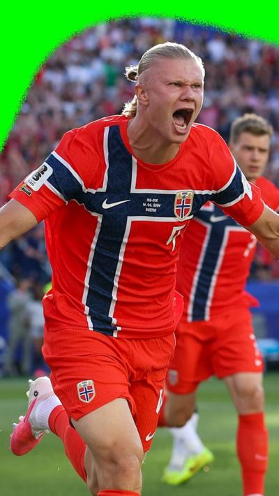 Erling Harland celebrates