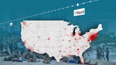 Map of the US