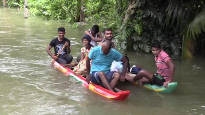 Flooding in Sri Lanka