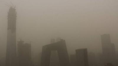 Beijing in thick smog