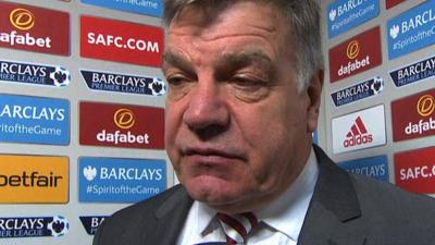 Sunderland's Sam Allardyce